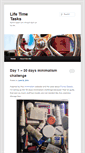 Mobile Screenshot of lifetimetask.com